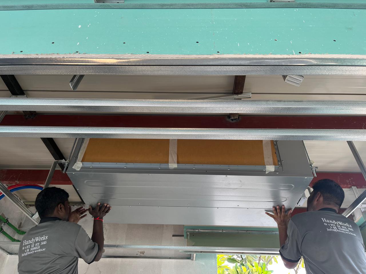 Duct Cover Work